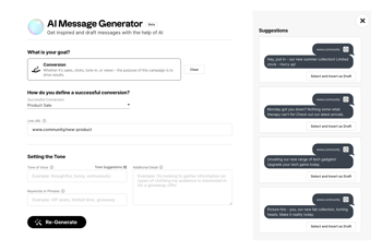 AI Generated Messages
