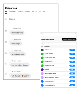 Response-Clustering